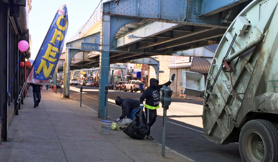 Kensington Avenue cleanup philadelphia